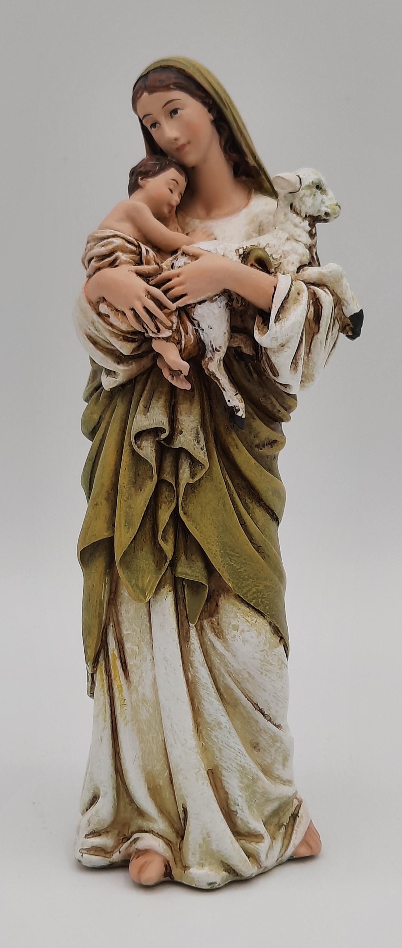 Madonna mit Kind und Schaf