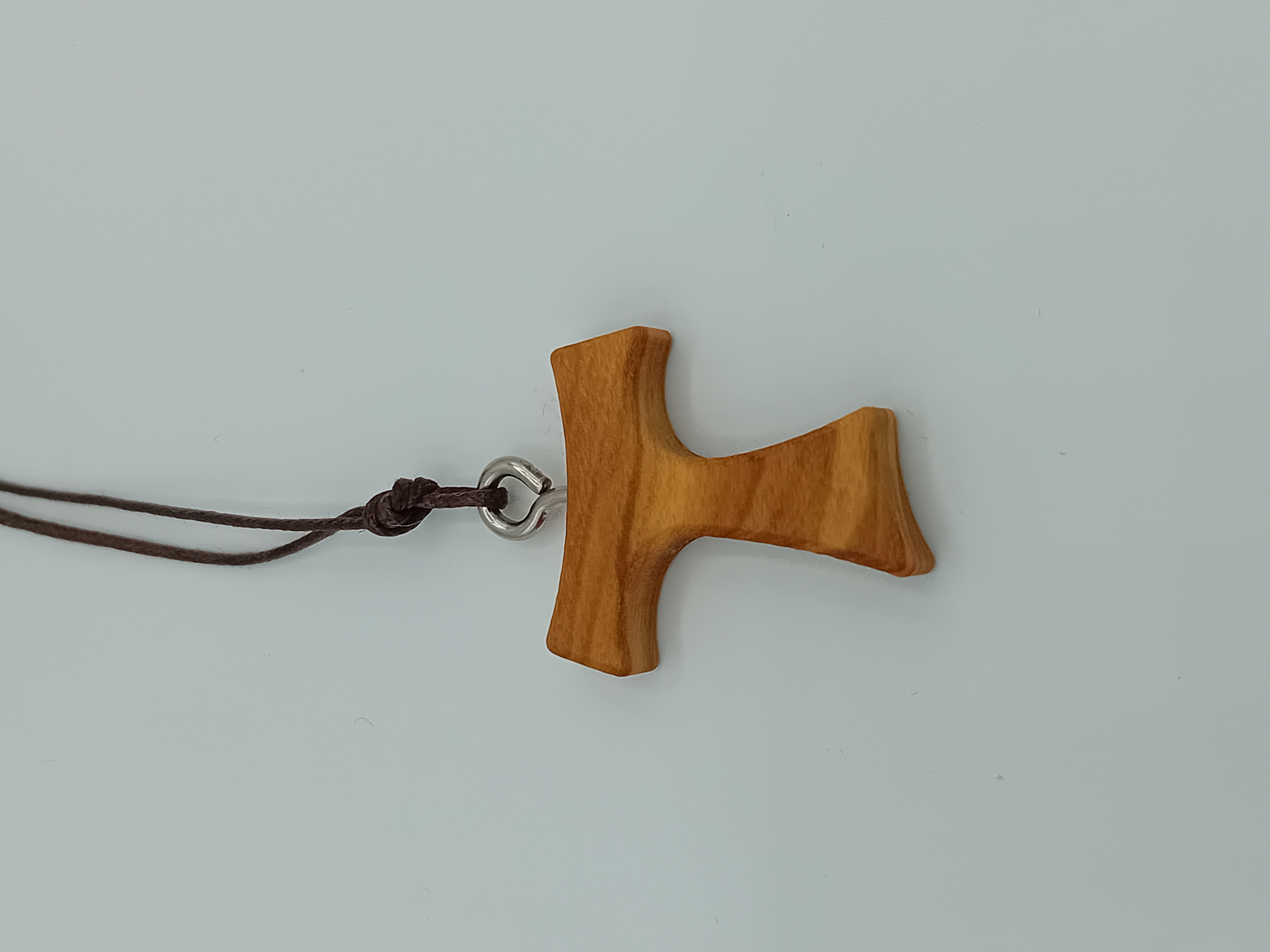 Tau-Kreuz aus Olivenholz