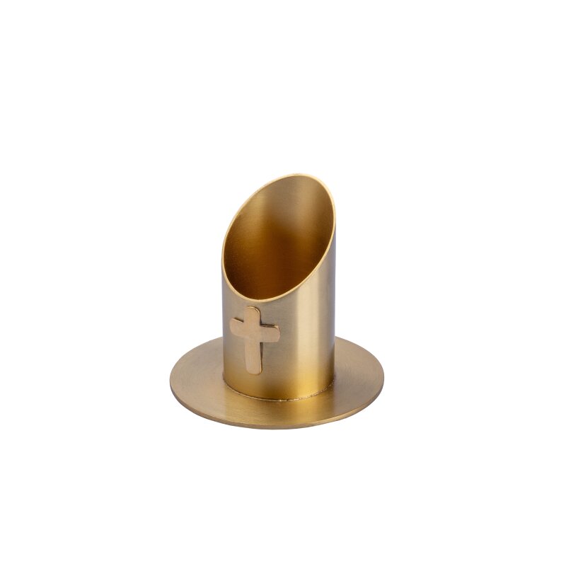 Kerzenleuchter goldfarben