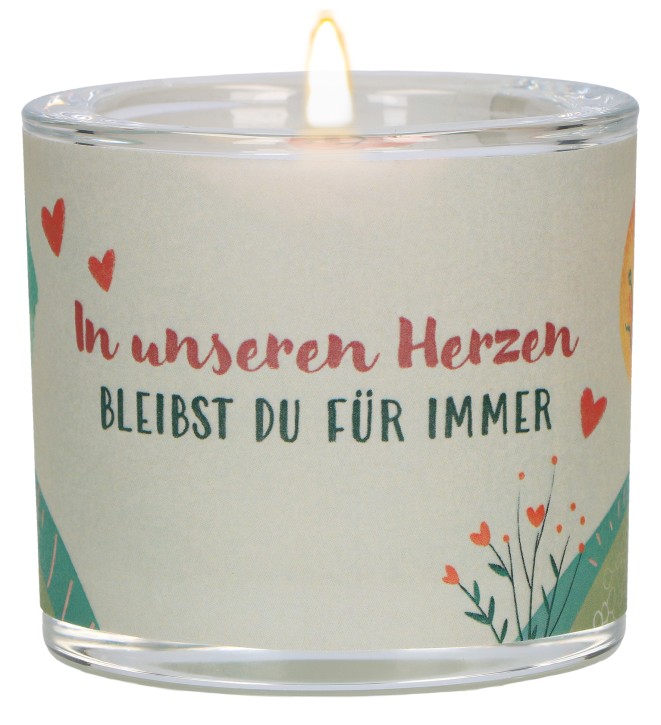 In unserem Herzen bleibst du für immer