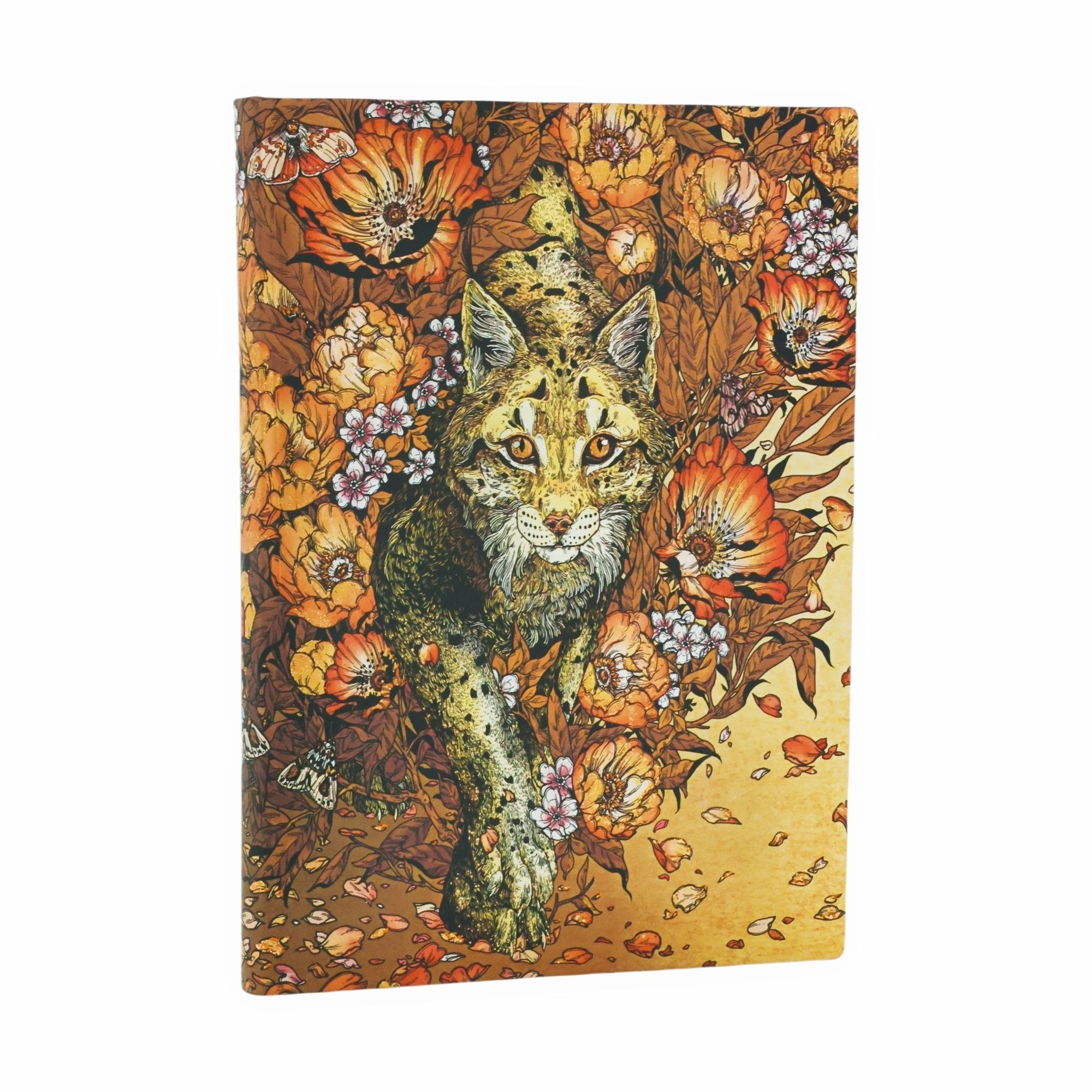 Notizbuch Aufsteigender Luchs, Midi, liniert