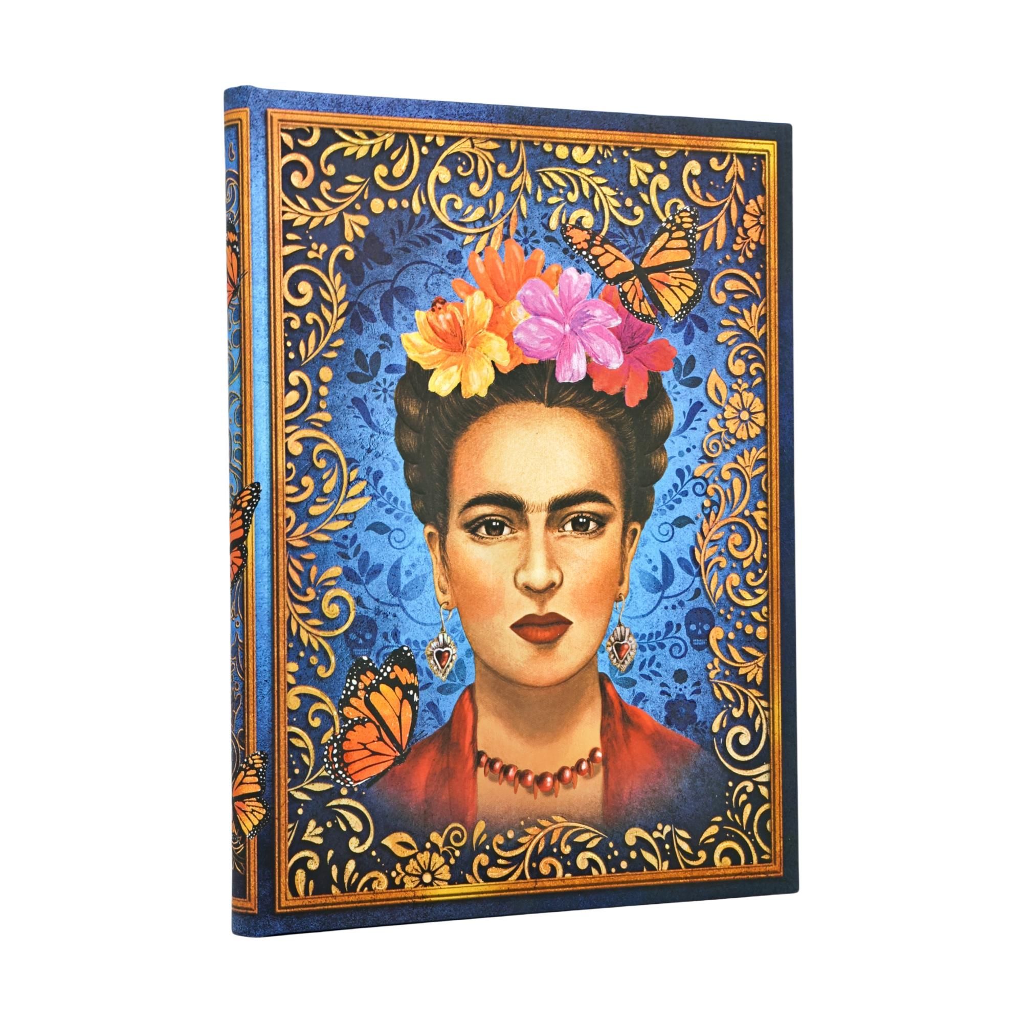 Notizbuch Das farbenfrohe Porträt - Viva Frida, Ultra, liniert