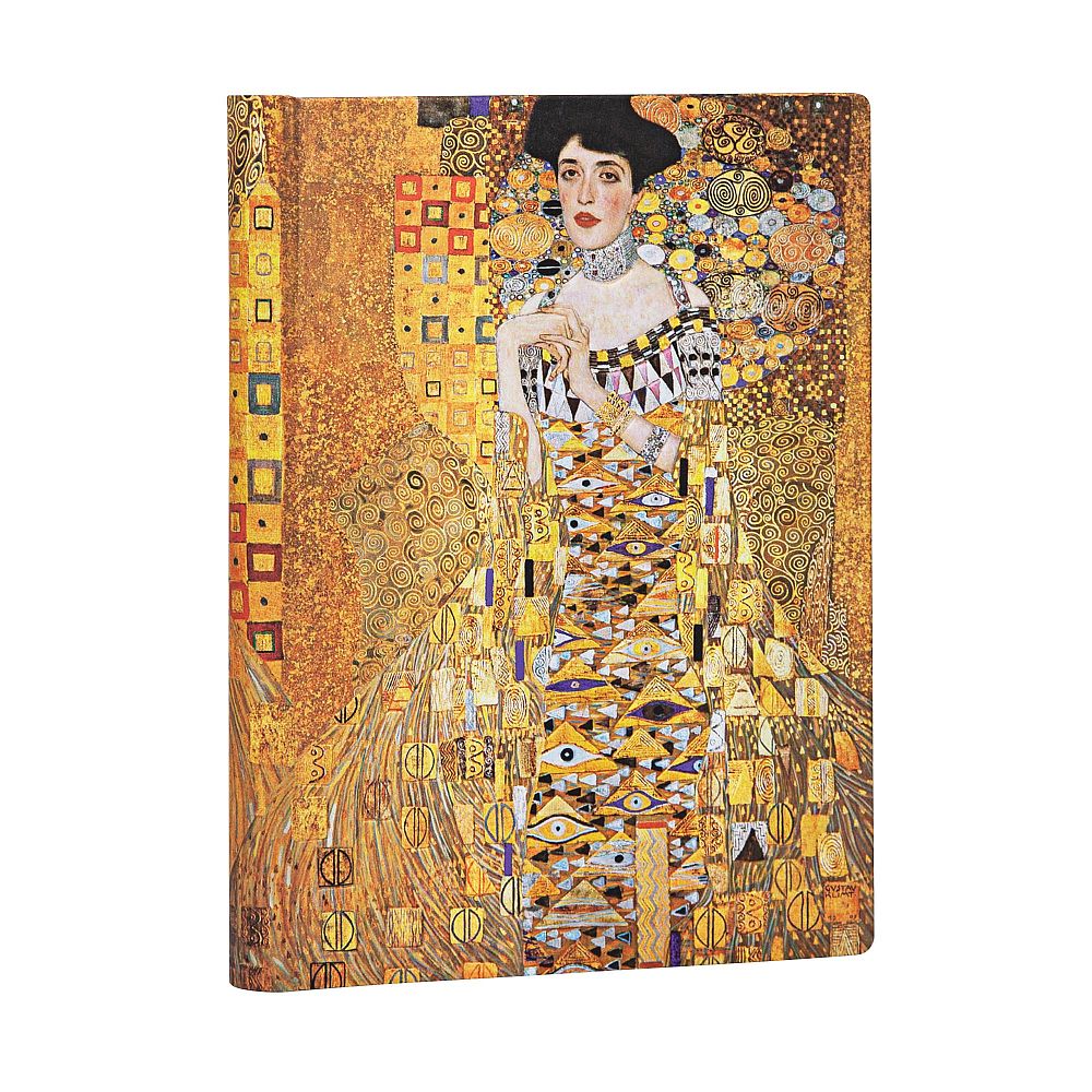 Notizbuch Klimt: Portrait von Adele, Midi, liniert