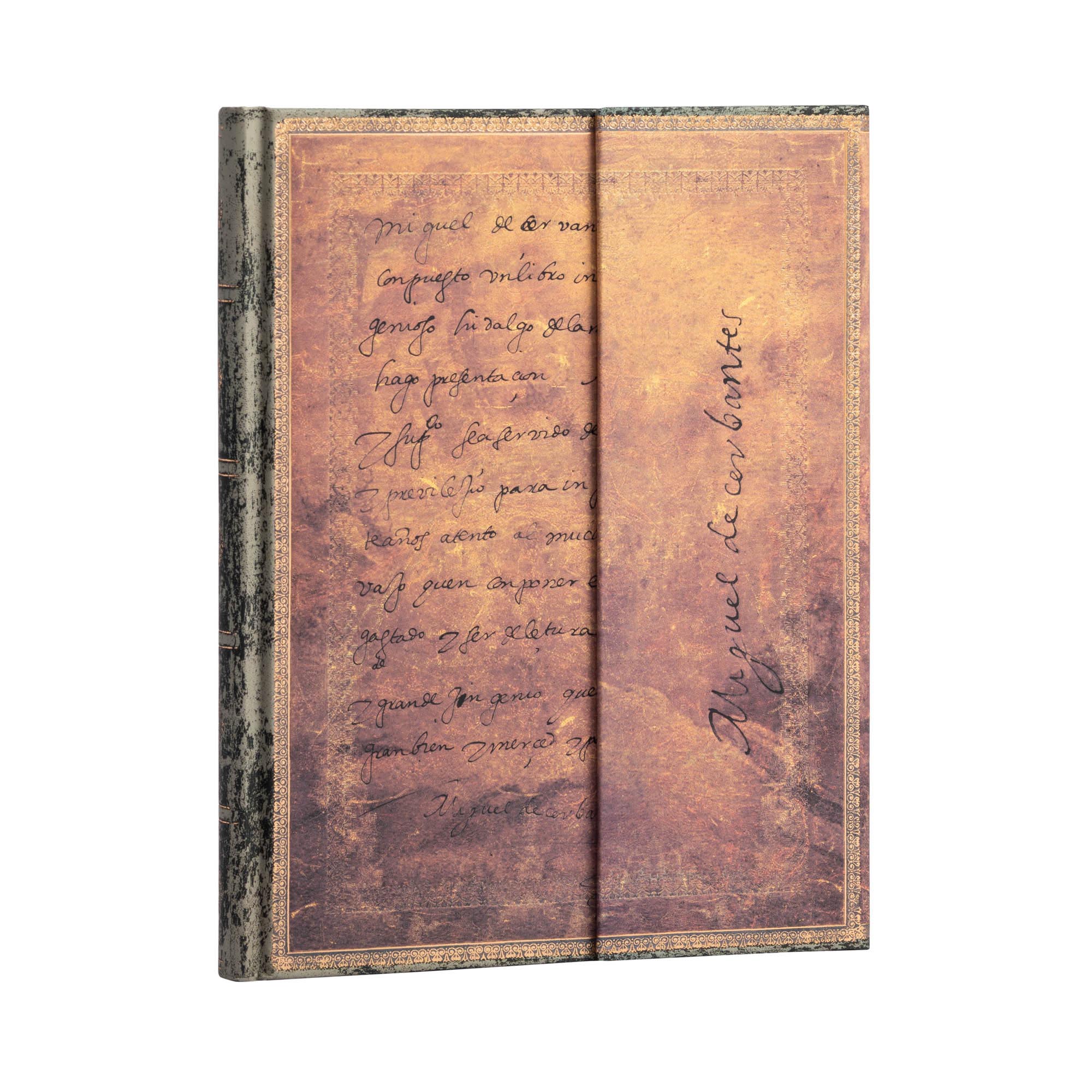 Notizbuch Cervantes: Brief an den König, mit Klappumschlag, Ultra, liniert