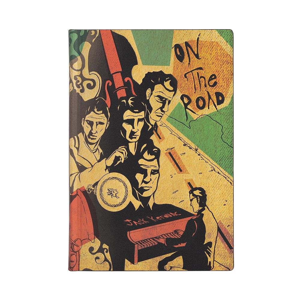 Notizbuch Kerouac: On the Road, Flexi Mini, liniert