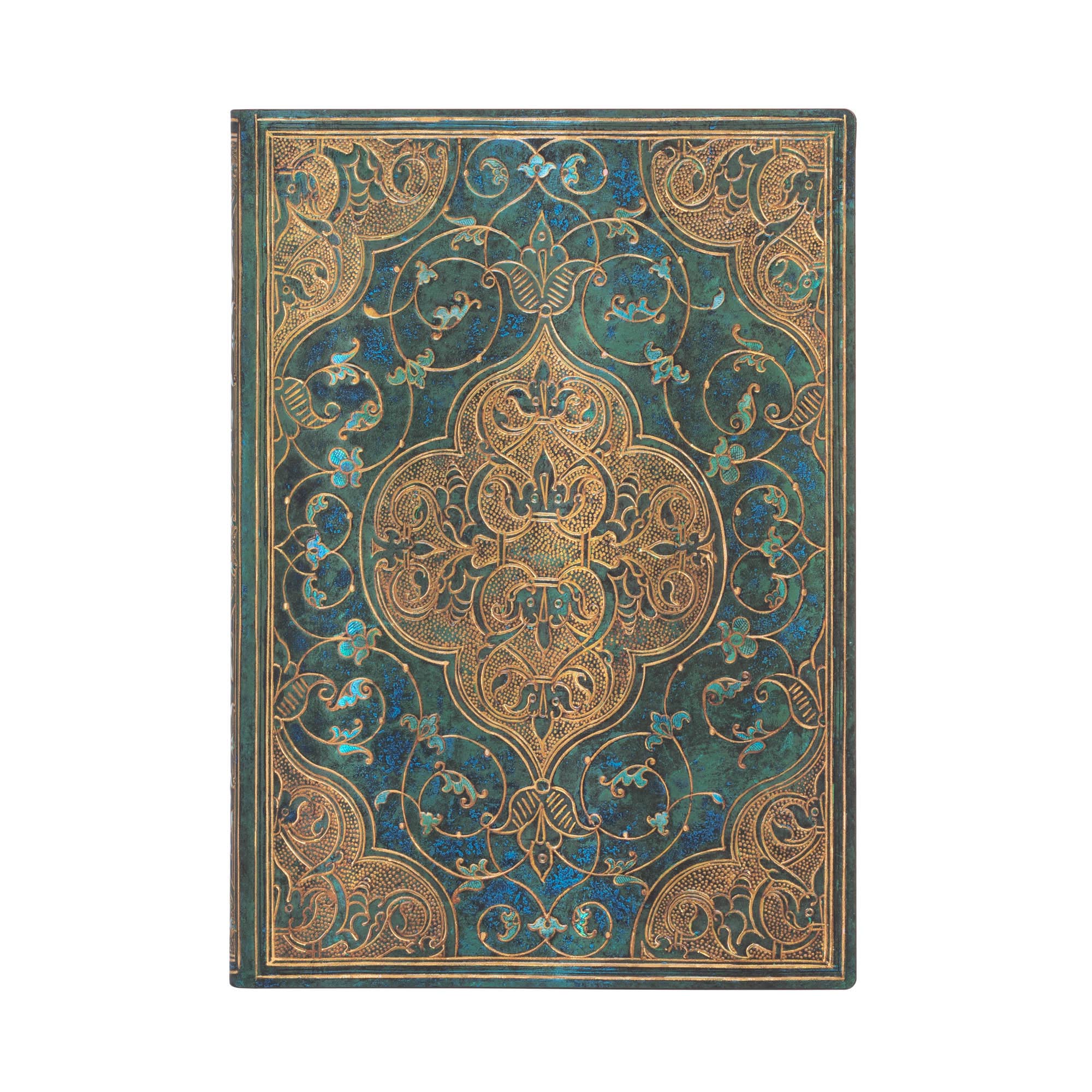 Notizbuch Turquoise Chronicles, Midi, liniert (Flexi)