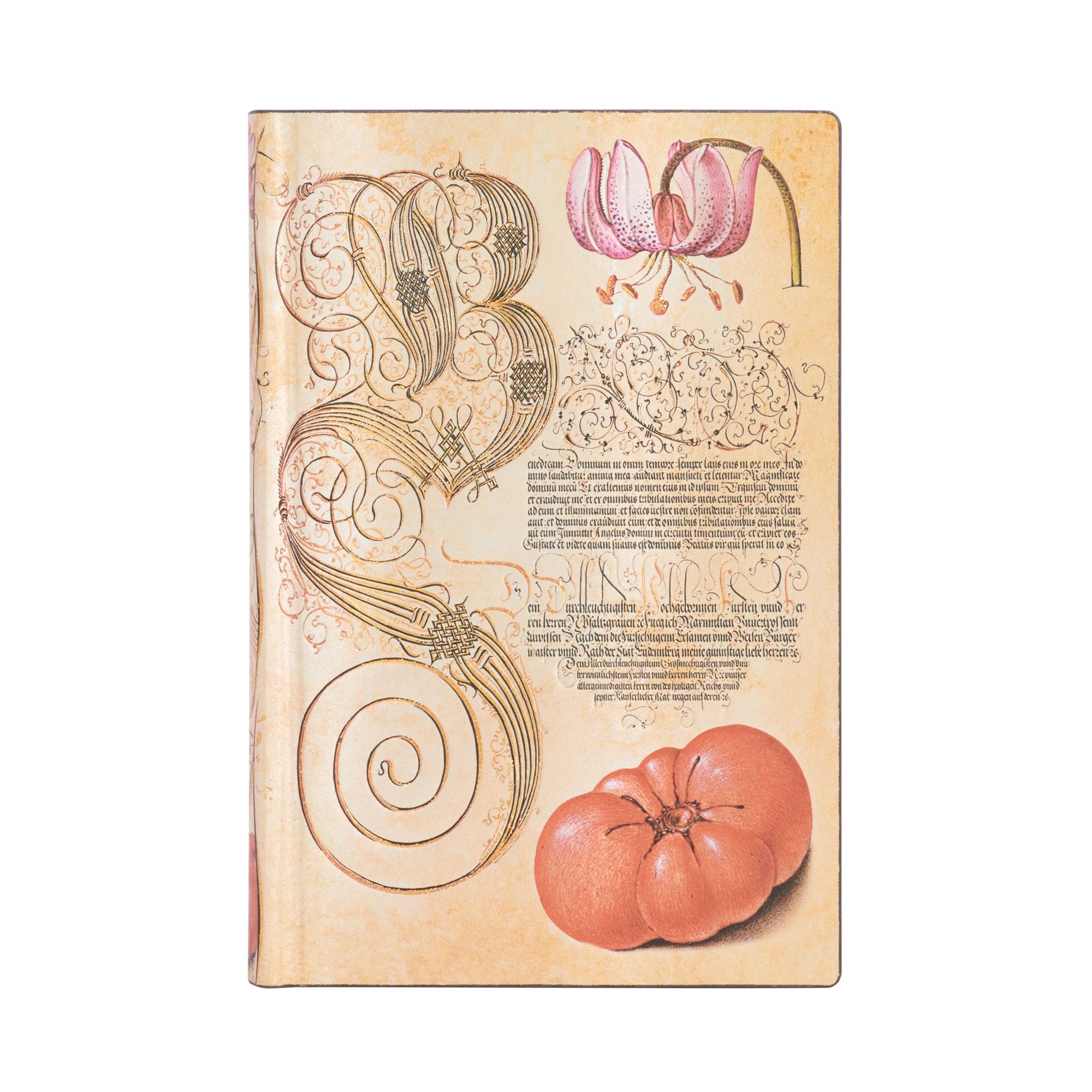Notizbuch Lilie & Tomate Flexi Mini, liniert