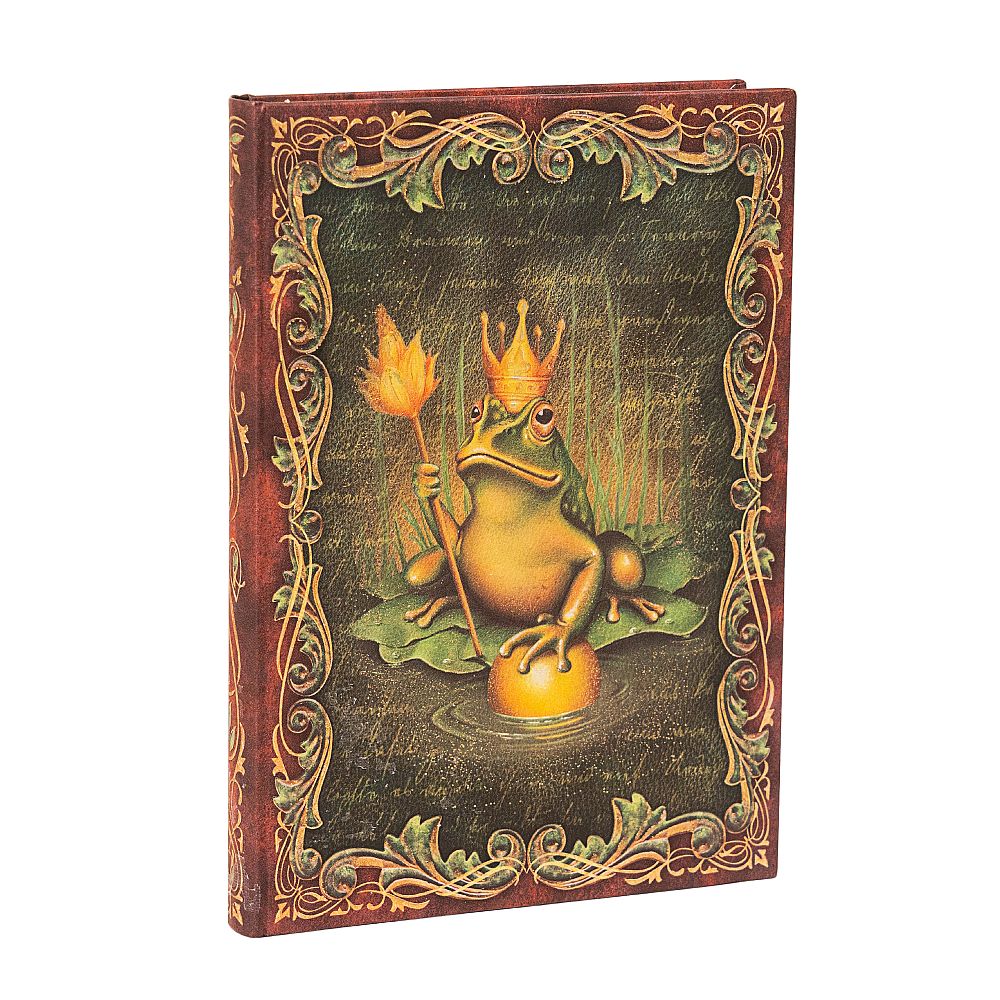 Notizbuch Brüder Grimm: Froschkönig, Midi, liniert
