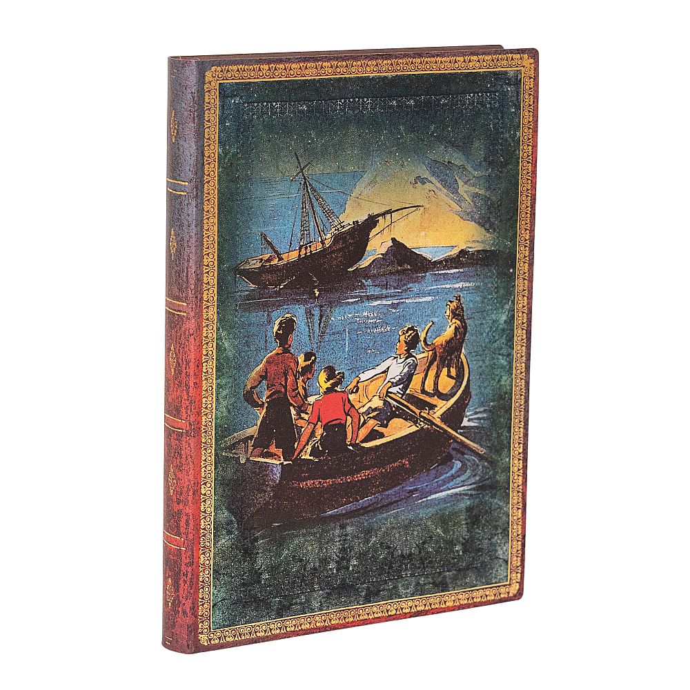Notizbuch Blyton: Die fünf Freunde, Flexi Midi, liniert