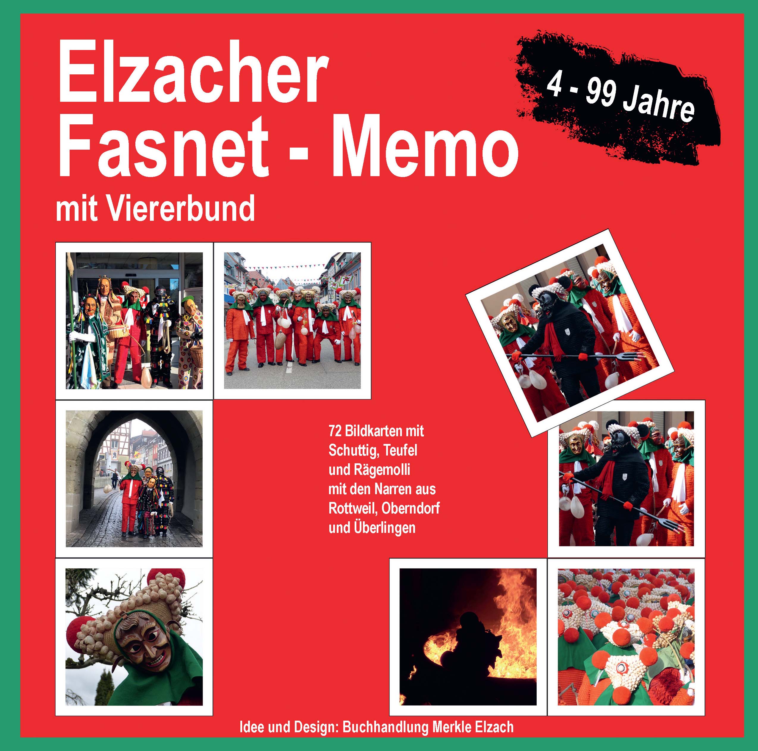 Elzacher Fasnet Memo mit Viererbund - Cover