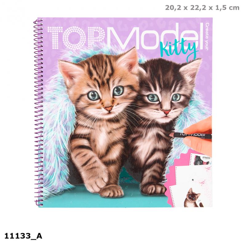 Create your TOPModel Kitty Malbuch  11133 