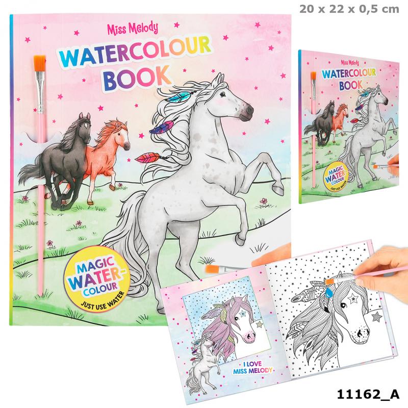 Miss Melody Water Colour Book 11162