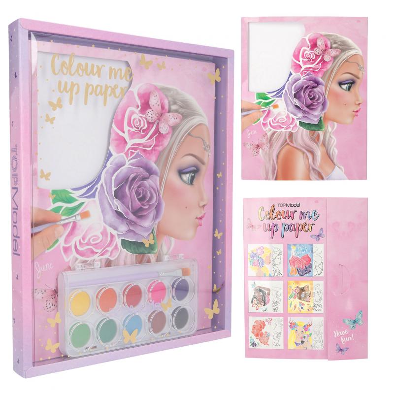 Top Model Colour me up Papier 11487 wie Aquarellum