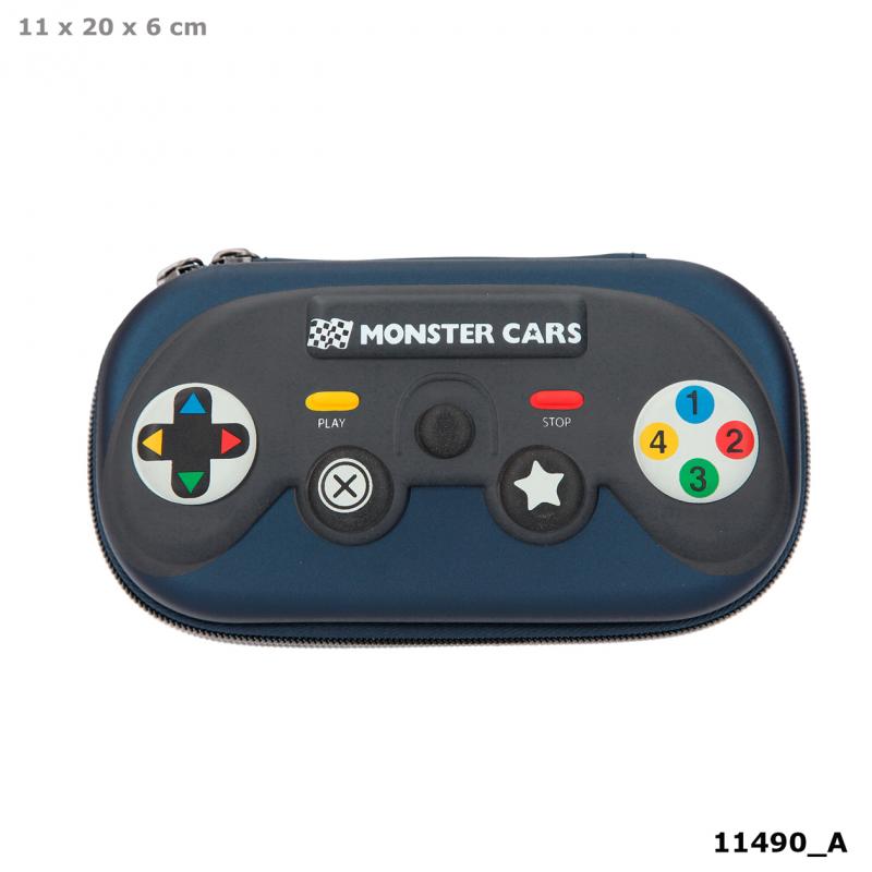 Monster Cars Schlampertasche Controller Blau