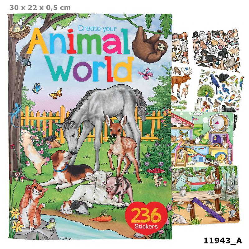 Create your animal world Stickerheft 11943 VE 18