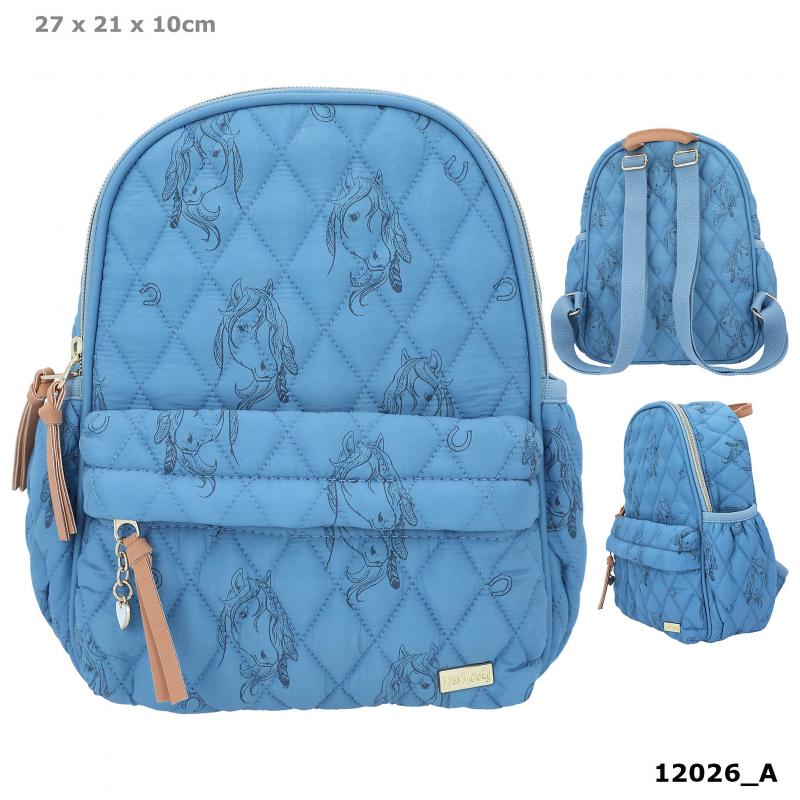 Miss Melody Rucksack BLUE QUILT 
