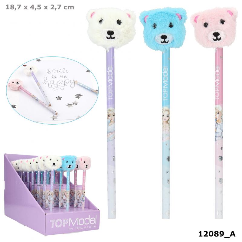 Top Model Iceworld Bleistift mit Eisbär Topper 12089 VE 24