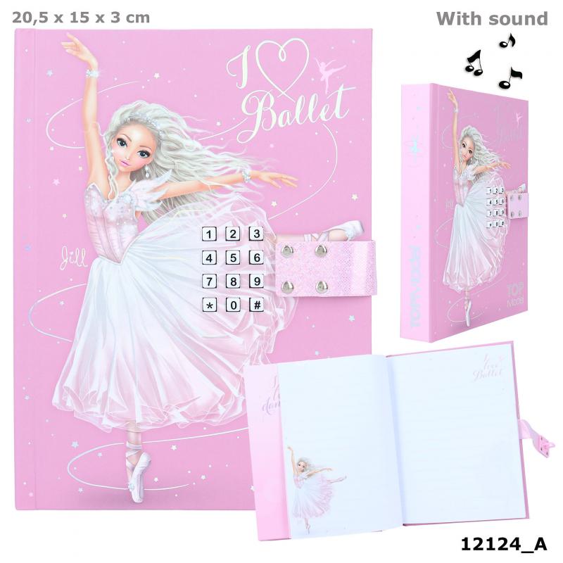 Top Model Ballett Tagebuch mit Code und Sound 12124 VE 4
