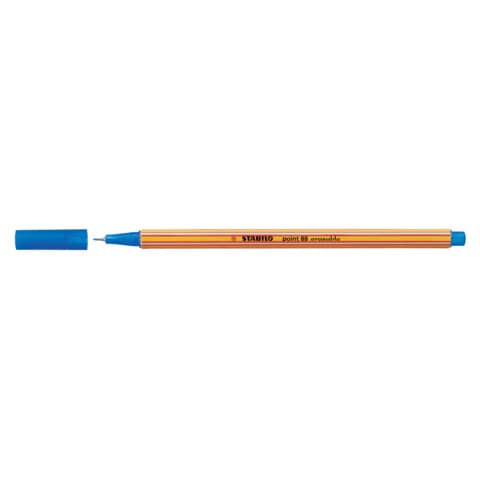Stabilo point 88, blau radierbar