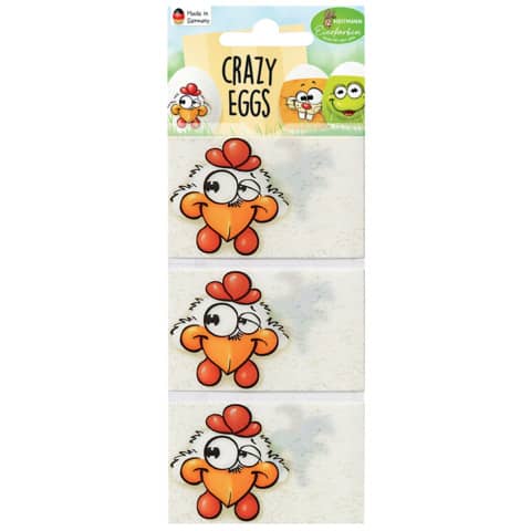 Osterschiebebild Crazy Eggs 1007809 Dekorbanderole