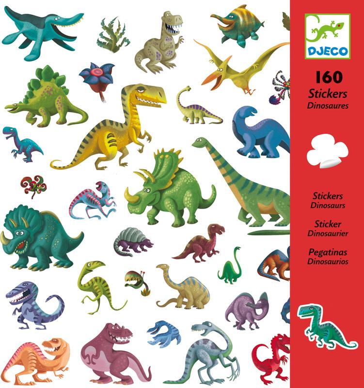 Djeco Sticker Dinosaurier 8843
