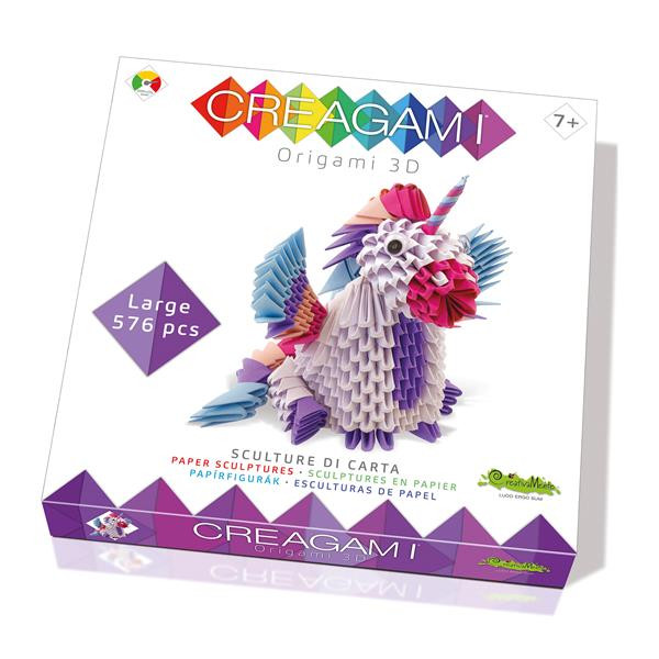 Creagami 3D Einhorn