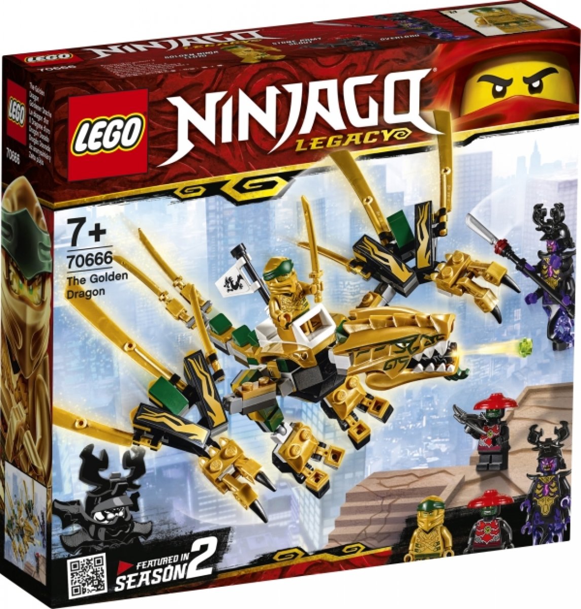 LEGO® Ninjago 70666 Goldener Drache 
