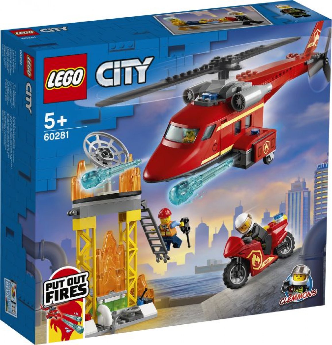 LEGO City Feuerwehrhubschrauber 60281