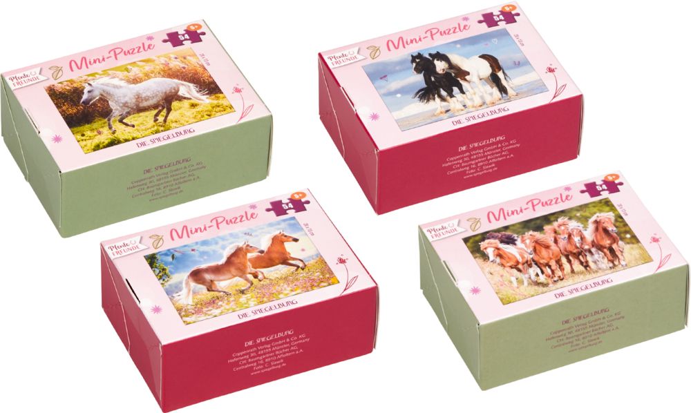 Pferdefreunde Minipuzzle sortiert
