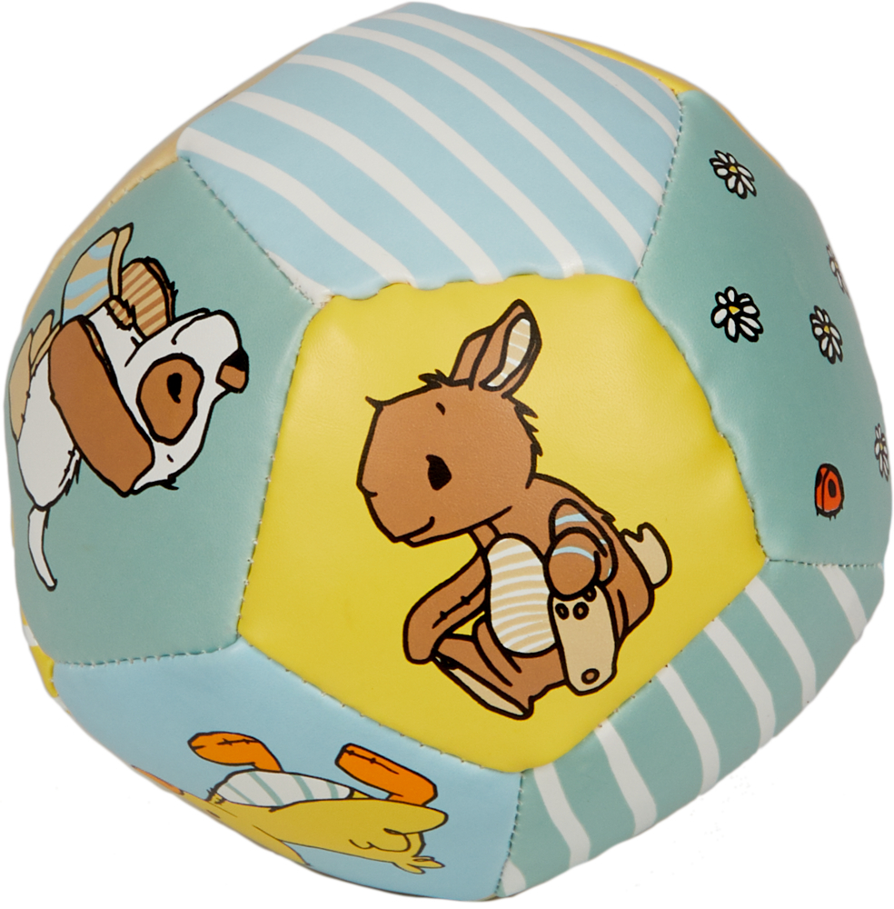 Liebling Softball mit Tiermotiv 10 cm 22434