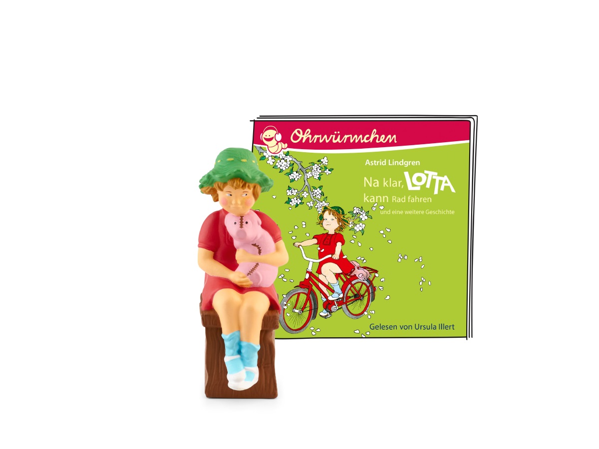 Tonies Lotta: Na klar, Lotta kann Radfahren / zieht um