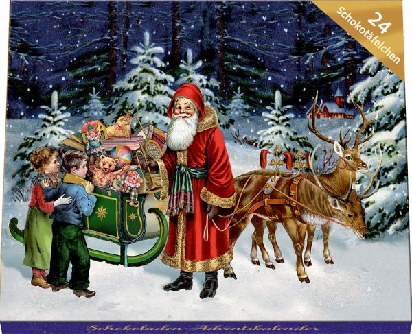 Adventskalender-Schokolade