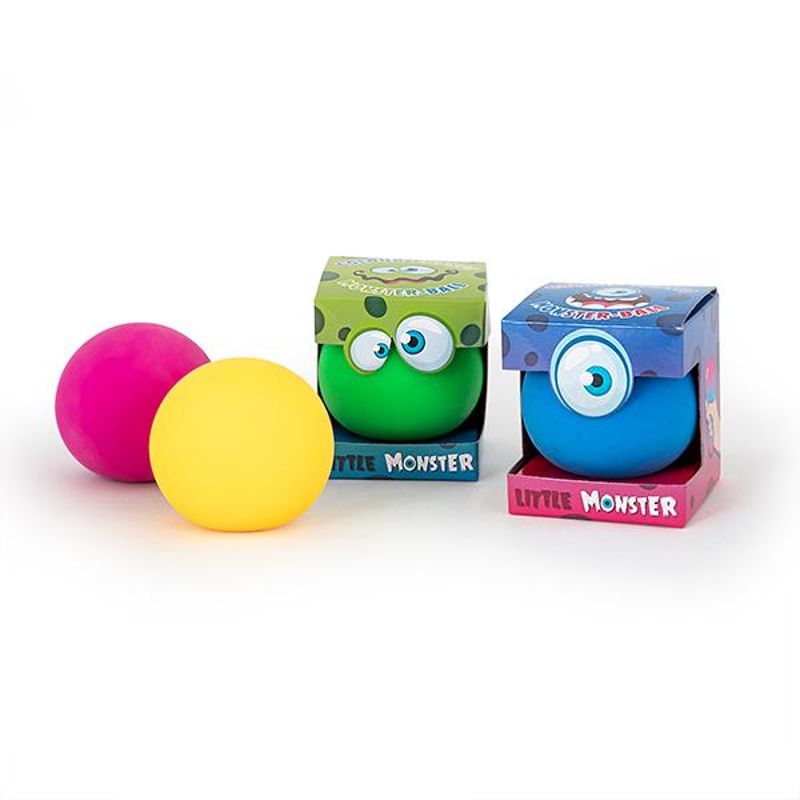 Little Monster Colour Change Monster-Ball 6,4cm, 4-f.sort.