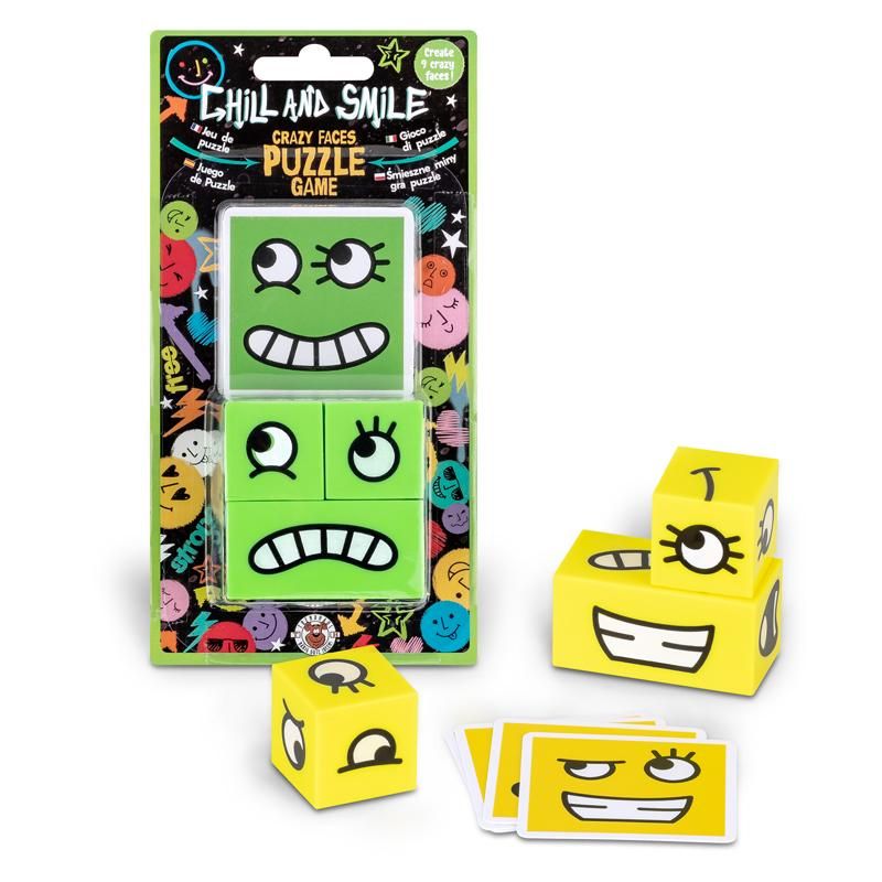 Chill and Smile Puzzle-Game Crazy Faces