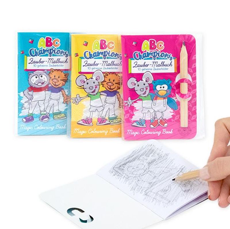 ABC Champions Zaubermalbuch mit Bleistift 954831 VE18