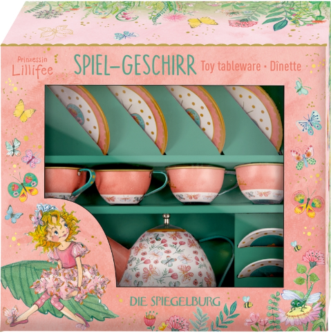 Spielgeschirr Schmetterling - Prinzessin Lillifee