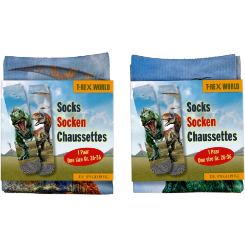 Socken, one size (Gr. 26-36) - T-Rex World