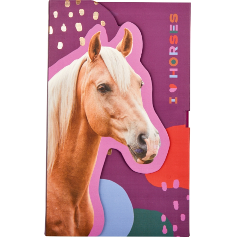 Haftnotizen mit Bleistift - I LOVE HORSES
