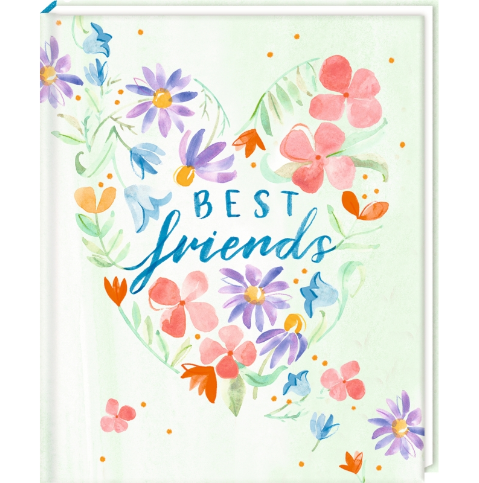 Freundebuch: Handlettering - Best friends