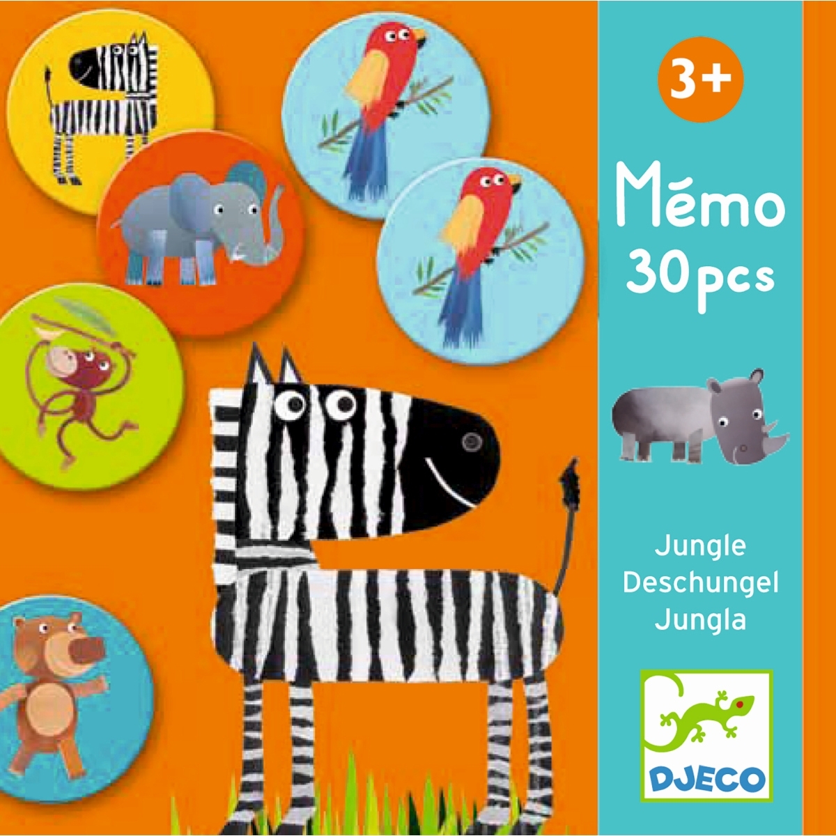 Lernspiele: Memo Dschungel von DJECO 