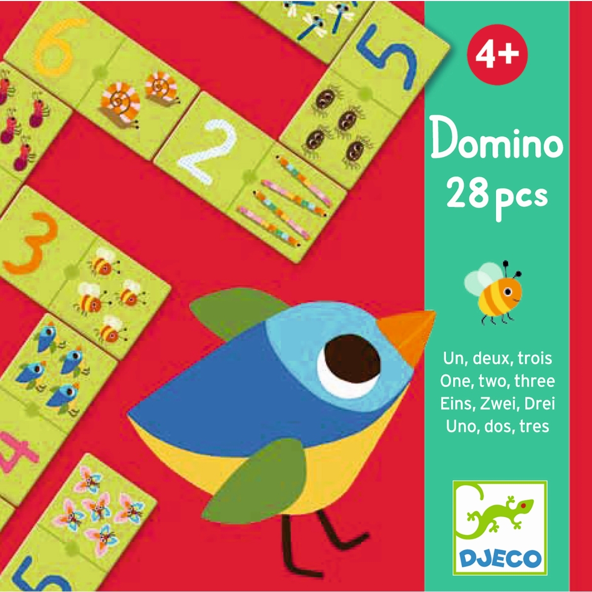 Lernspiele: Domino 1,2,3 von DJECO