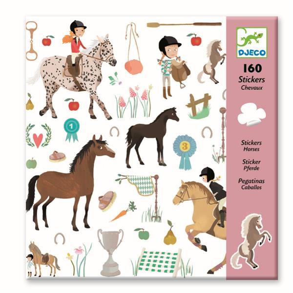 Djeco Sticker Pferde 8881