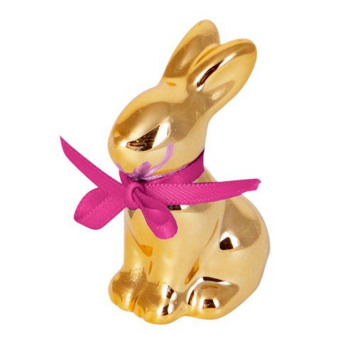 Frohe Ostern Hase gold mini 3 St. im Set 16259 