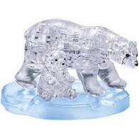 Crystal Puzzle Eisbären Paar 40 Teile 60451788