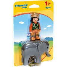 Playmobil Tierpfleger mit Elefant 9381