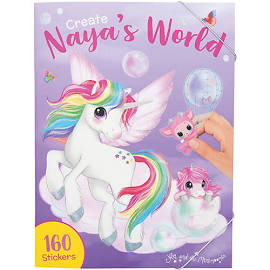 Ylvia and the minimoomis Create Nayas World Malbuch Sticker 11068 