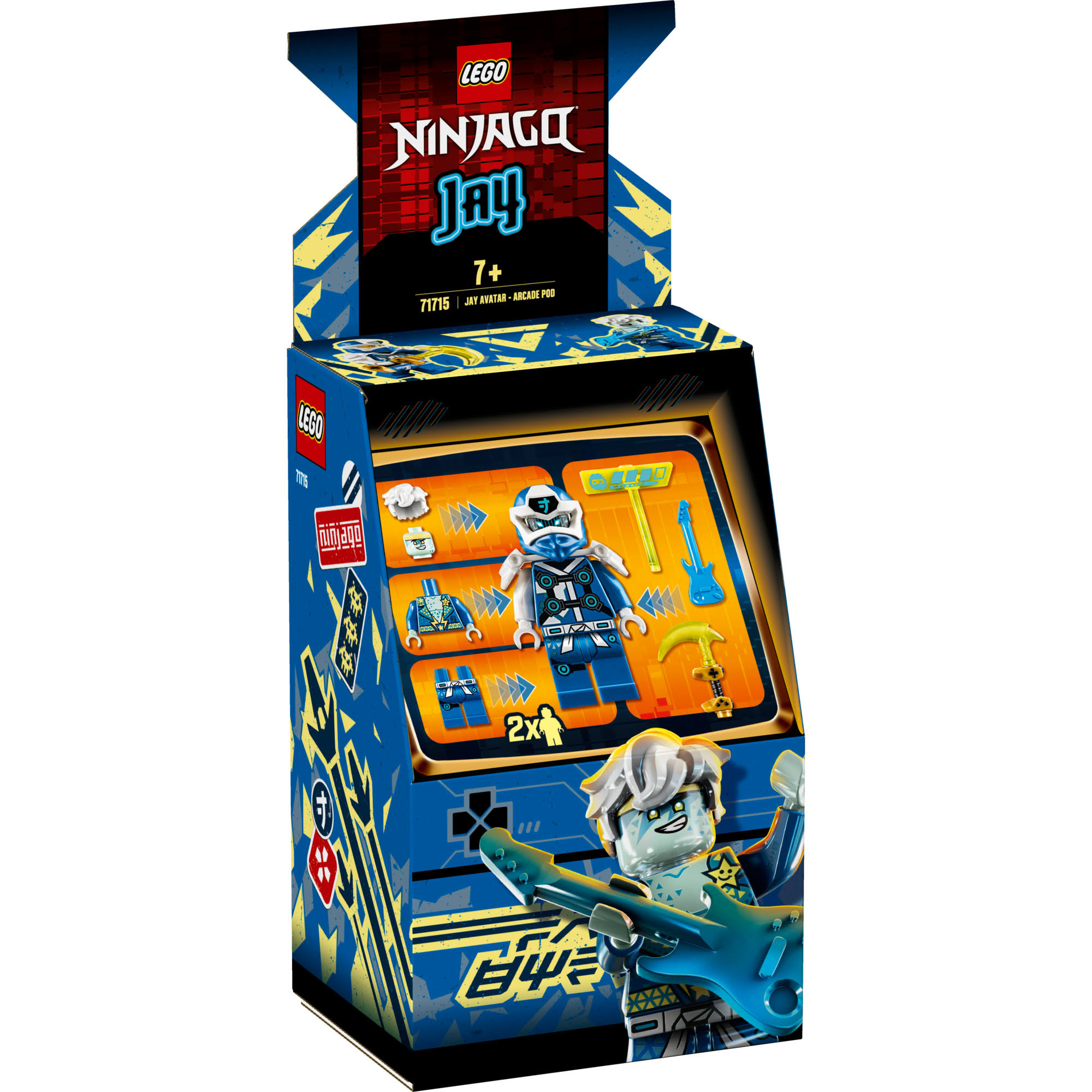 Lego Ninjago Avatar Jay Arcade Kapsel 71715