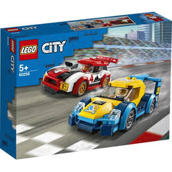 Lego City Rennwagen Duell 60256