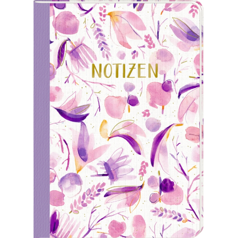 Notizheft Din A5 All about purple VE12