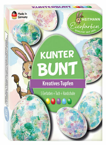Ostereierfarben Kunter Bunt Set m. 5 Farben